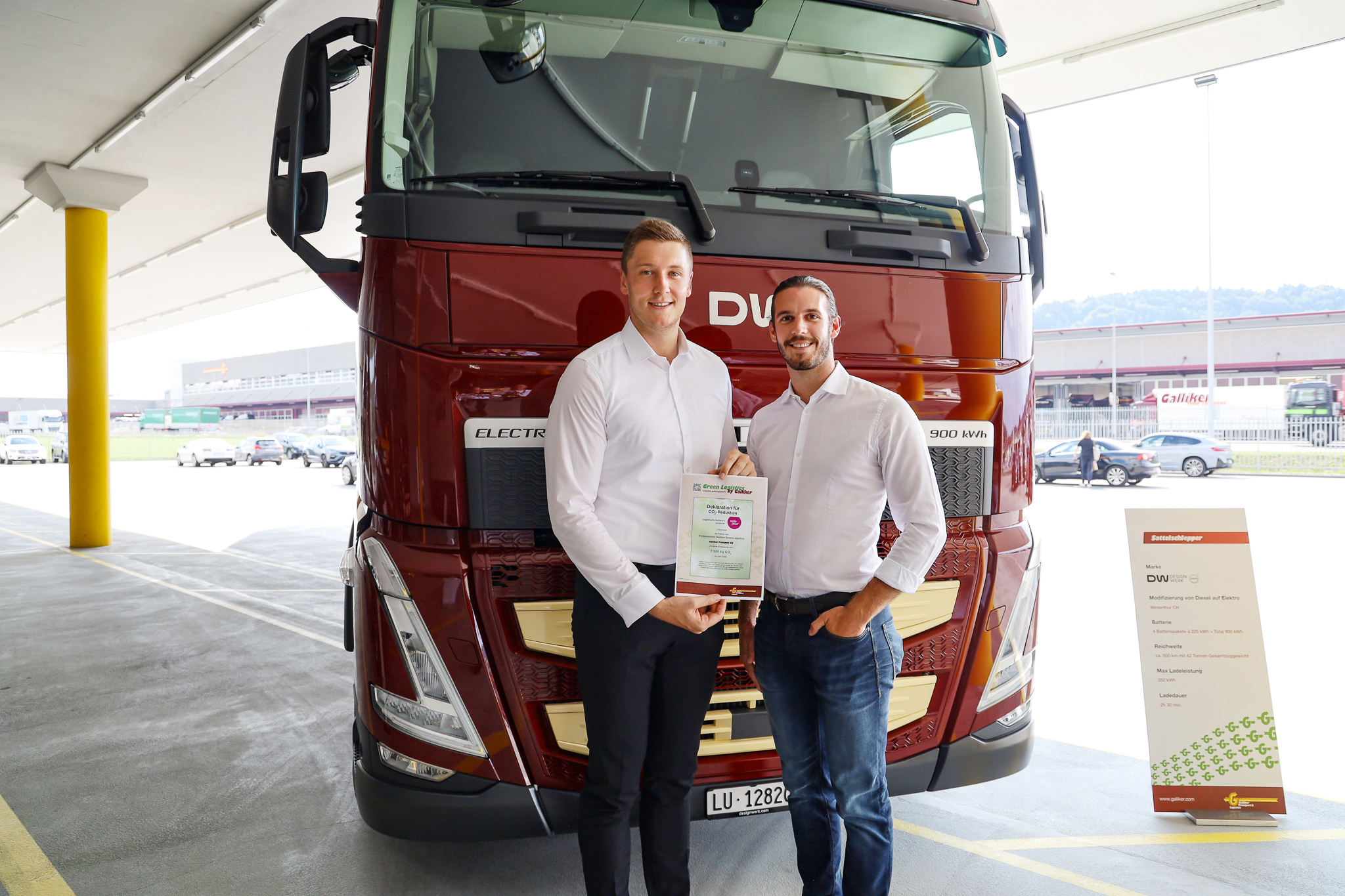 Soloplan fördert Green Logistics – stolze Partnerschaft mit unserem Kunden Galliker Transport AG